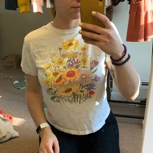 Floral tee